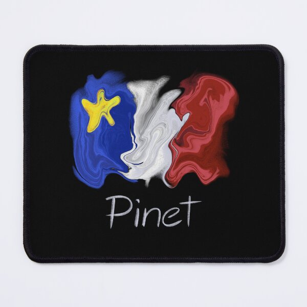 Artikelvorschau, Acadian Flag pastellfarbene Flüssigkeit Pinet - Drapeau acadien liquide pastel Pinet entworfen und verkauft von ColoursOfFrance.