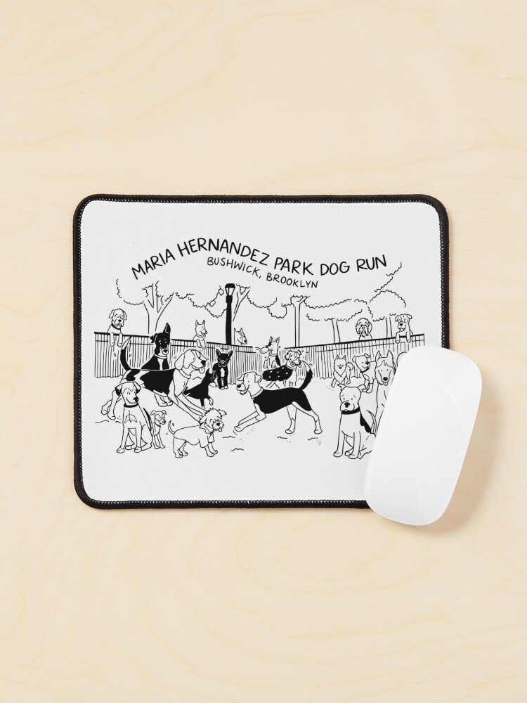 Thumbnail 1 of 5, Mouse Pad, Maria Hernandez Park Dog Run designed and sold by mhdogrunpack.