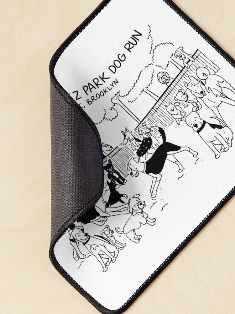 Thumbnail 2 of 5, Mouse Pad, Maria Hernandez Park Dog Run designed and sold by mhdogrunpack.