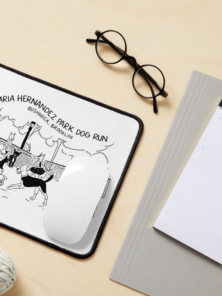 Thumbnail 3 of 5, Mouse Pad, Maria Hernandez Park Dog Run designed and sold by mhdogrunpack.