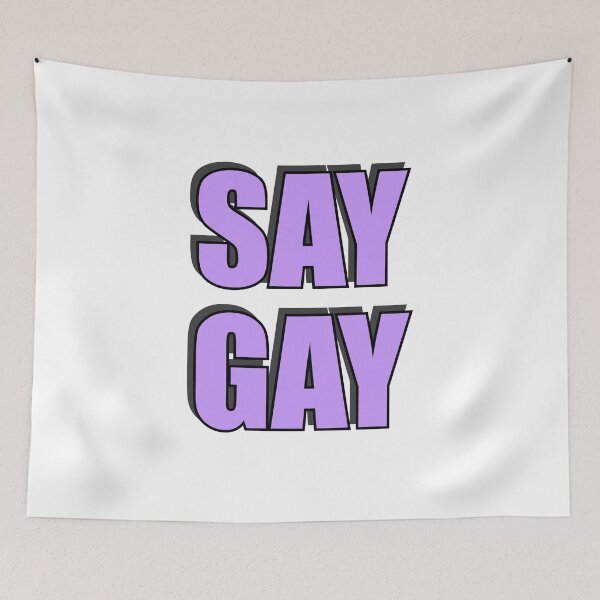 Item preview, SAY GAY - I will say gay designed and sold by Inspirationmotivation.