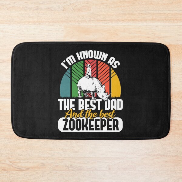 Item preview, The best Dad Zookeeper Work Occupation designed and sold by ClamenTaon.