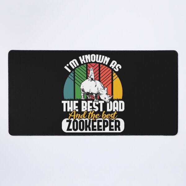 Item preview, The best Dad Zookeeper Work Occupation designed and sold by ClamenTaon.