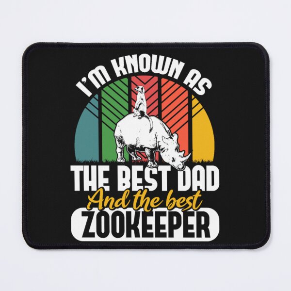 Item preview, The best Dad Zookeeper Work Occupation designed and sold by ClamenTaon.