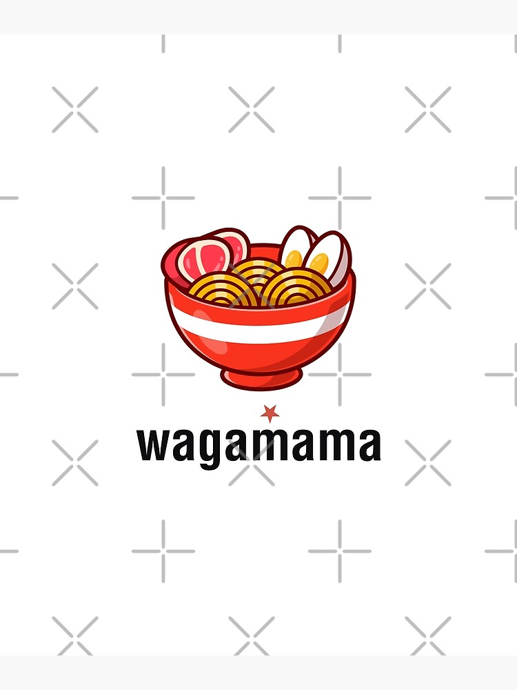 "wagamama ramen" Poster for Sale by 3ADesign Redbubble