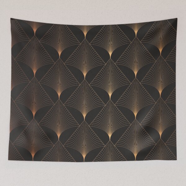 Item preview, Luxury Minimal Abstract Modern Elegant Gold Pattern designed and sold by ChaimaaKr.