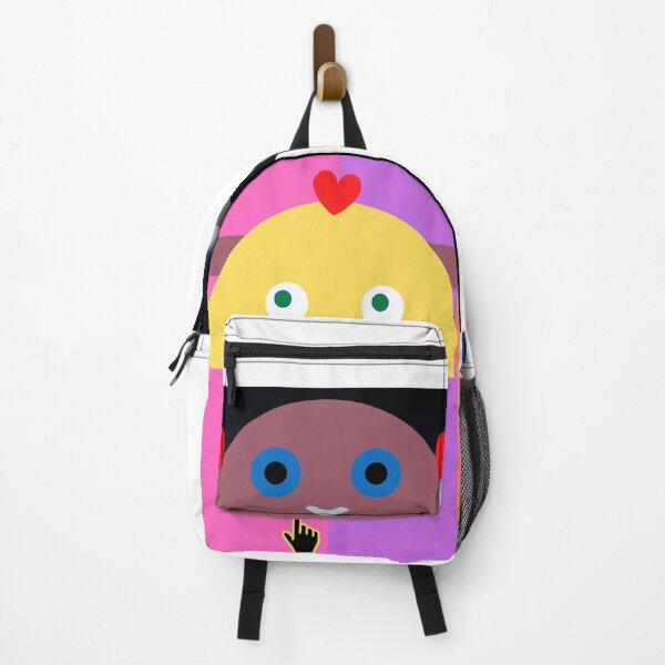Item preview, Two Kids in Love in the Stripe House with a black cheese wedge designed and sold by SnarkyTeesMugs.