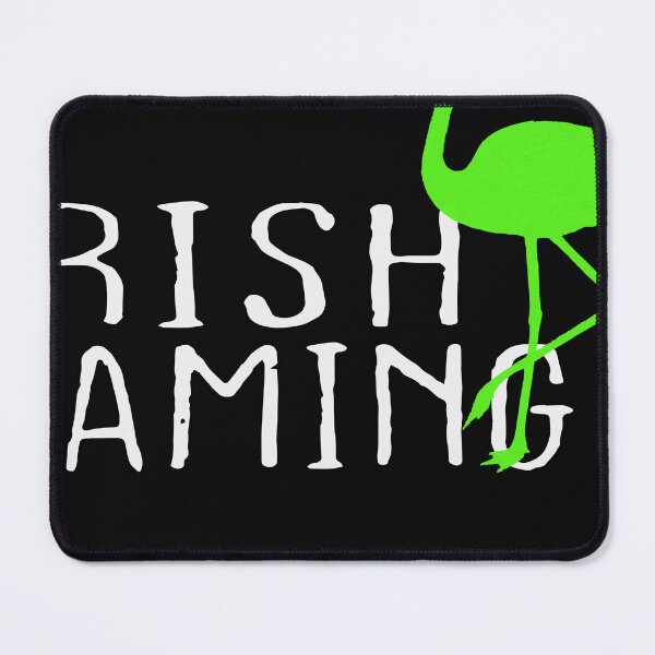 Item preview, Irish Flamingo Green Saint Patrick Day 2022 Lucky St Pattys designed and sold by designreb.