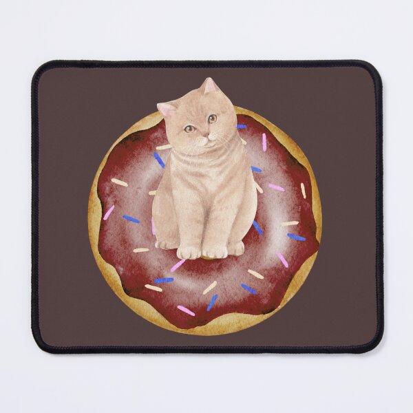Item preview, Donut Touch My Cat designed and sold by BronikowskiART.