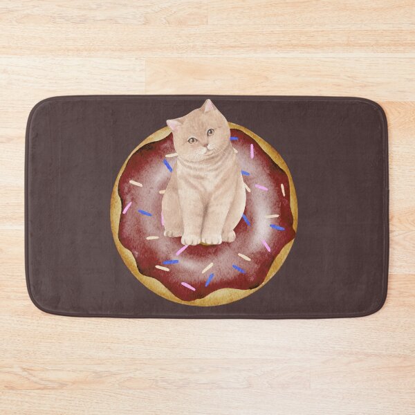Item preview, Donut Touch My Cat designed and sold by BronikowskiART.