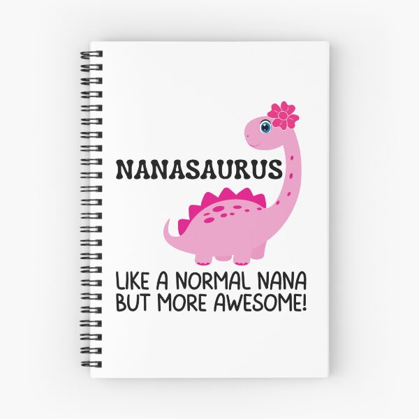 Item preview, Nanasaurus like a normal nana but more awesome, Funny Gifts For Nana's who like dinosaurs and being awesome designed and sold by Auntieck.