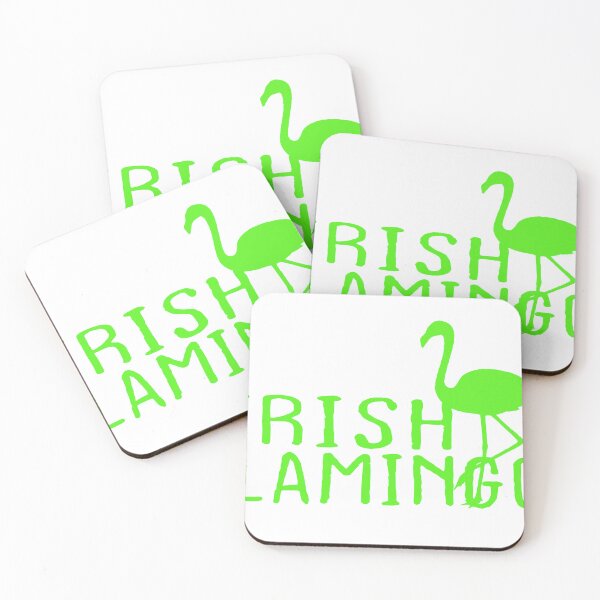 Item preview, Irish Flamingo Green Saint Patrick Day 2022 Lucky St Pattys designed and sold by designreb.