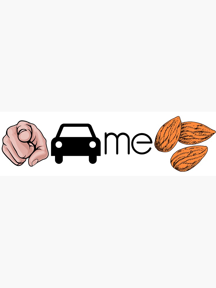 "You Drive Me Nuts" Sticker for Sale by MiPe Redbubble