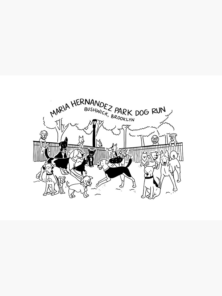 Thumbnail 2 of 2, Laptop Sleeve, Maria Hernandez Park Dog Run designed and sold by mhdogrunpack.