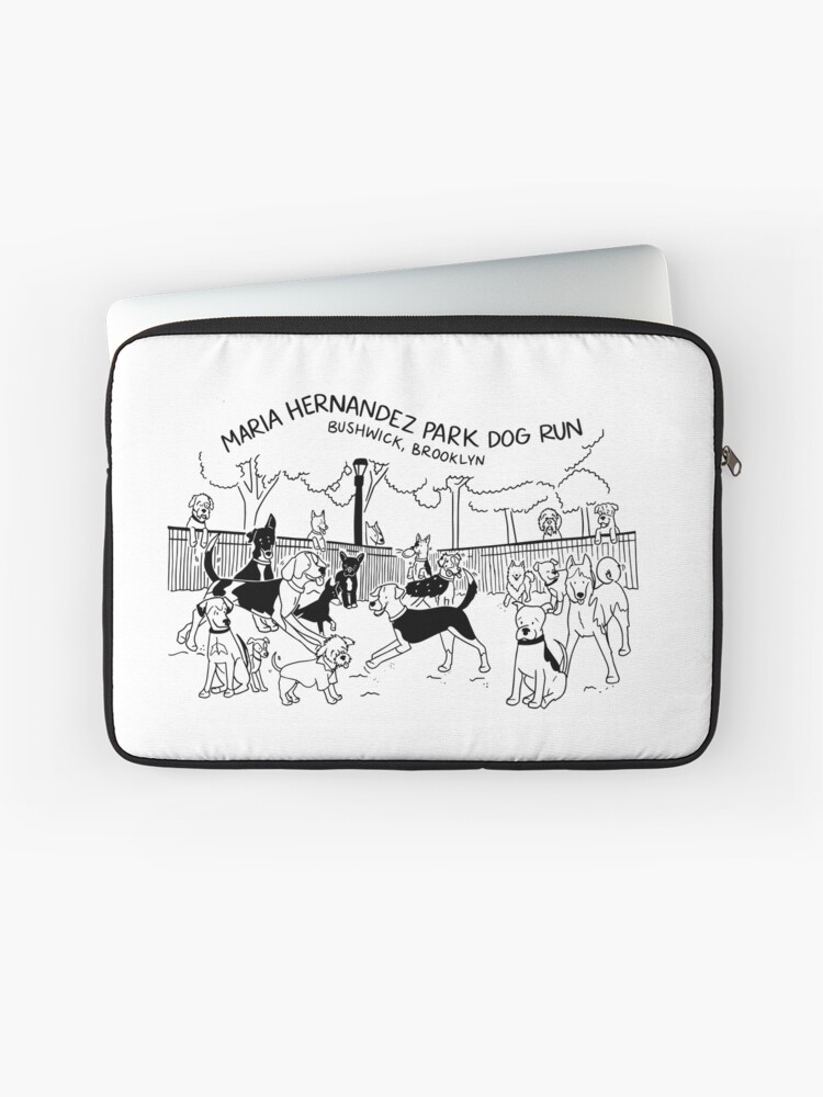 Thumbnail 1 of 2, Laptop Sleeve, Maria Hernandez Park Dog Run designed and sold by mhdogrunpack.