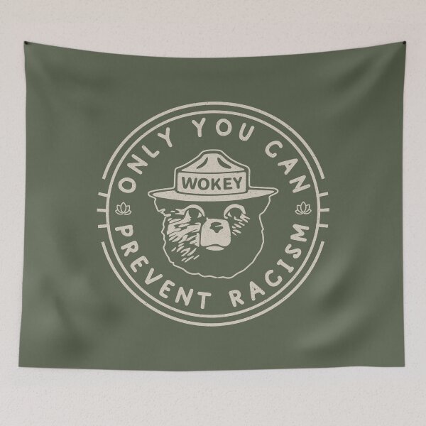 Item preview, Only You Can Prevent Racism II designed and sold by PrairieGrouse.