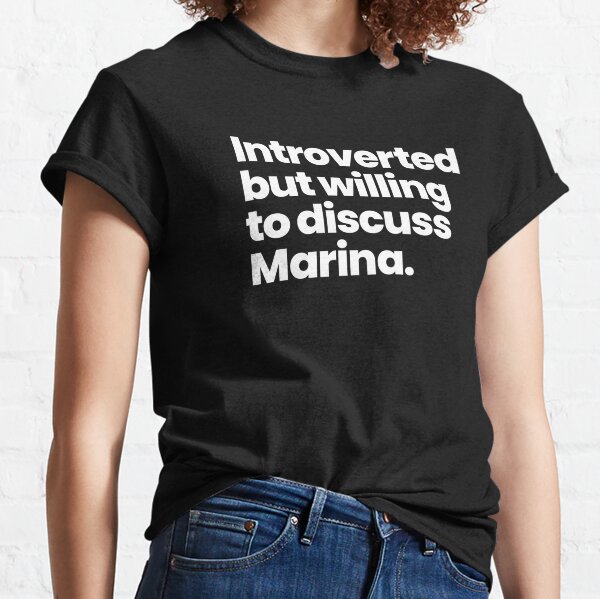 Introverti mais prêt à discuter de Marina - Station 19 T-shirt classique