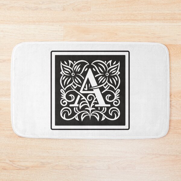 Item preview, Art Nouveau Letter A, Monogram Letter Ornament, Ornamental Letter A, Art Deco designed and sold by PROMEN Creativity.