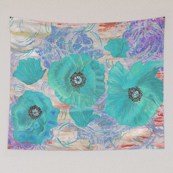 Item preview, Poppies Effect 1 designed and sold by nastiaart.