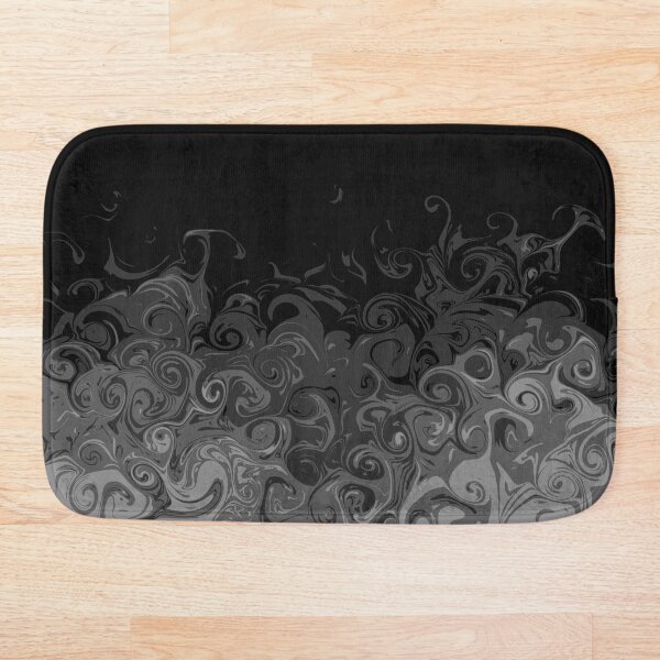 Item preview, Wisp Swirls - Grayscale - designed and sold by Xernition.