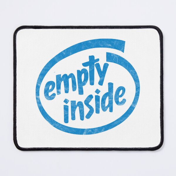 Item preview, Empty Inside - Distressed Design designed and sold by risible.