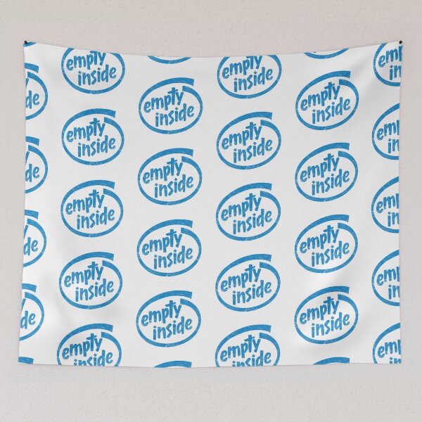Item preview, Empty Inside - Distressed Design designed and sold by risible.