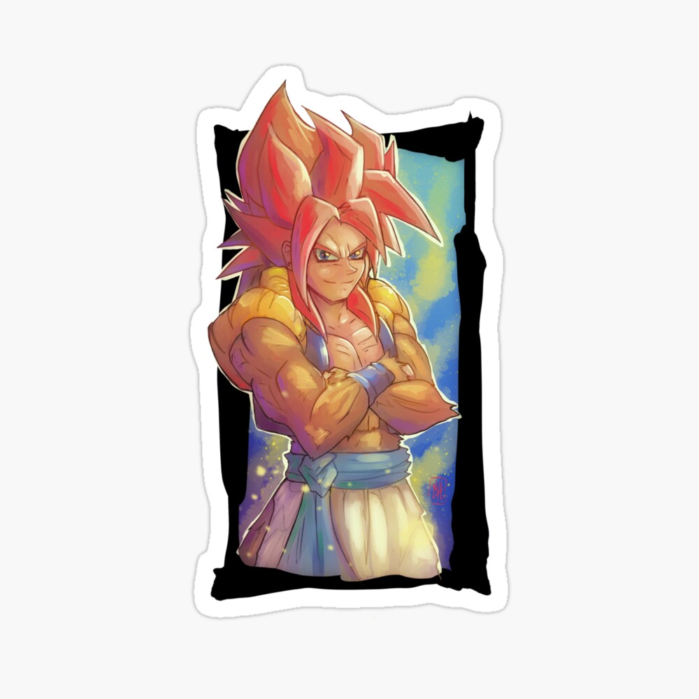 Gogeta ssj4 Greeting Card by Abyllion-art