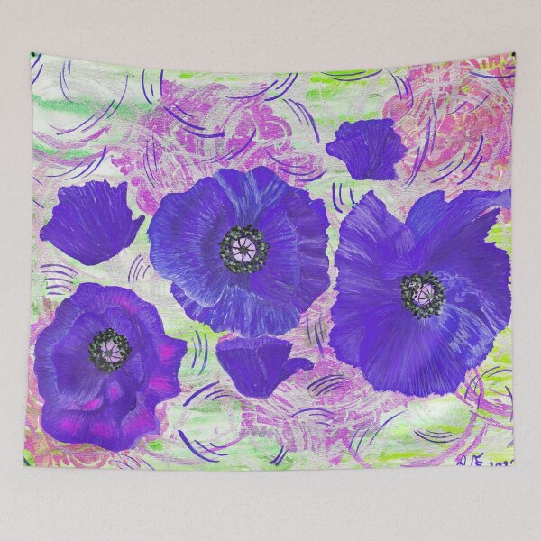 Item preview, Poppies Effect 3 designed and sold by nastiaart.