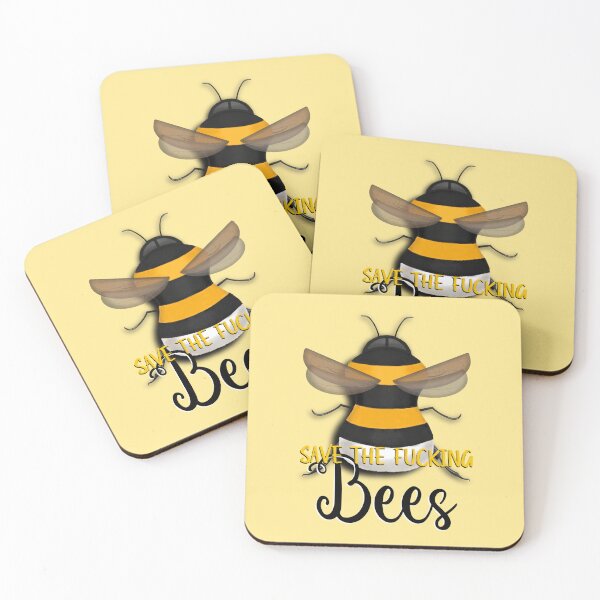 Item preview, Save the Fucking Bees Please designed and sold by Denvervineart.