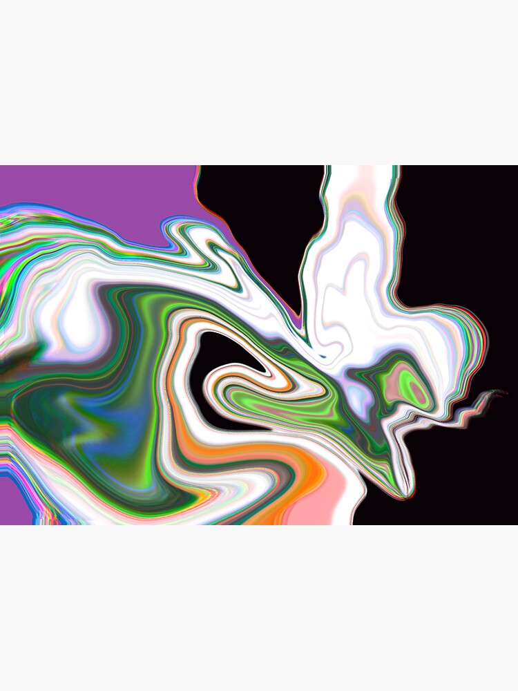 "Modern art " Sticker by Aamn Redbubble