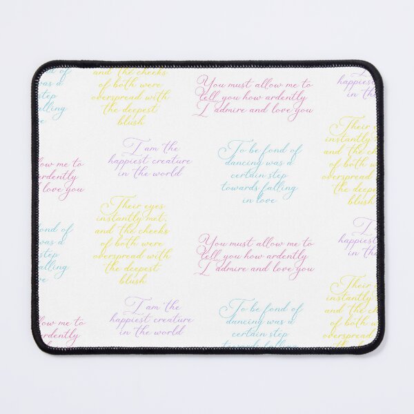 Item preview, Pride & Prejudice Romance 4 Quote Pack designed and sold by rissidesigns.