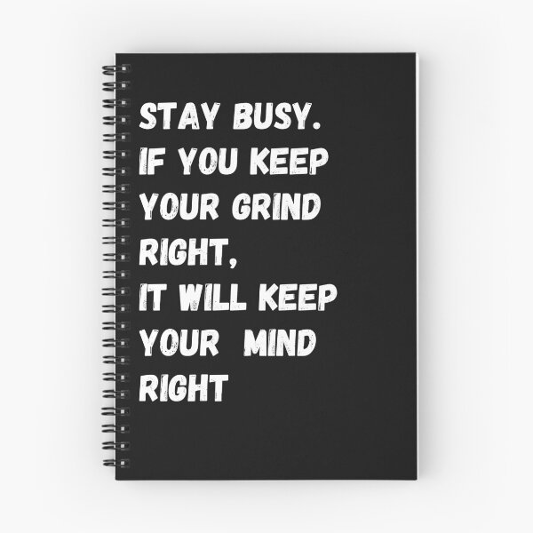 Item preview, Grind Mindset Stat Busy designed and sold by RedSparkle.