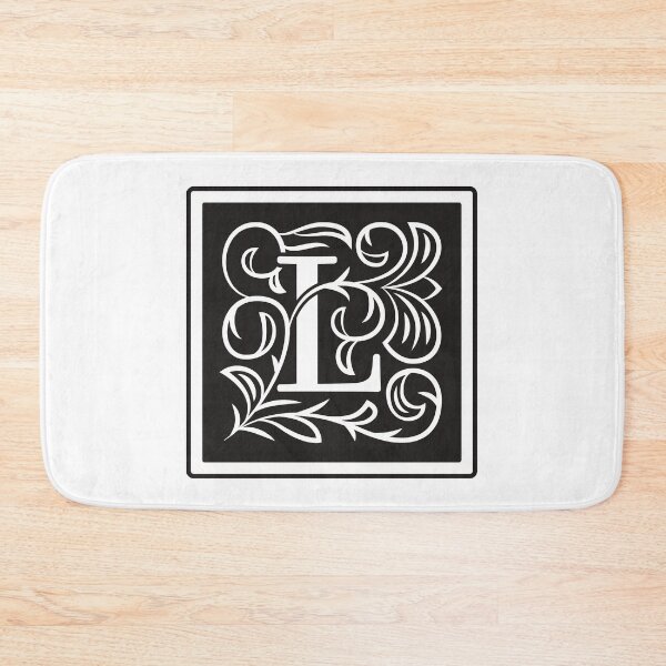 Item preview, Art Nouveau Letter L, Monogram Letter Ornament, Ornamental Letter L, Art Deco designed and sold by PROMEN Creativity.