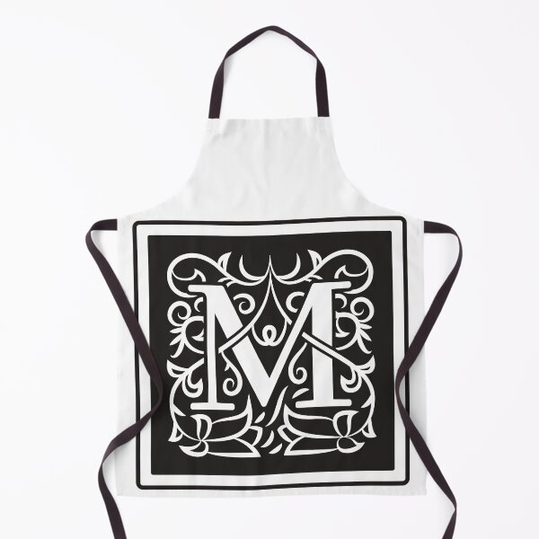 Item preview, Art Nouveau Letter M, Monogram Letter Ornament, Ornamental Letter M, Art Deco designed and sold by PROMEN Creativity.