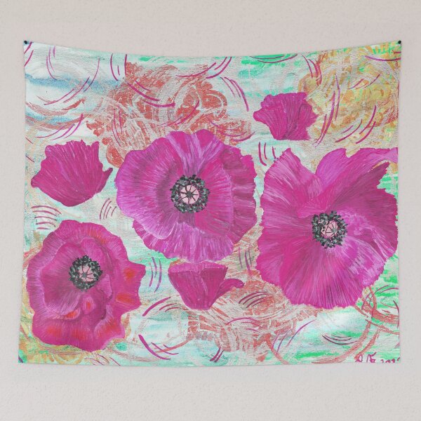 Item preview, Poppies Effect 4 designed and sold by nastiaart.
