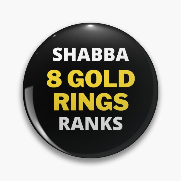 Item preview, Shabba ranks 8 golds t shirt sticker boys man women  designed and sold by abdmrf.