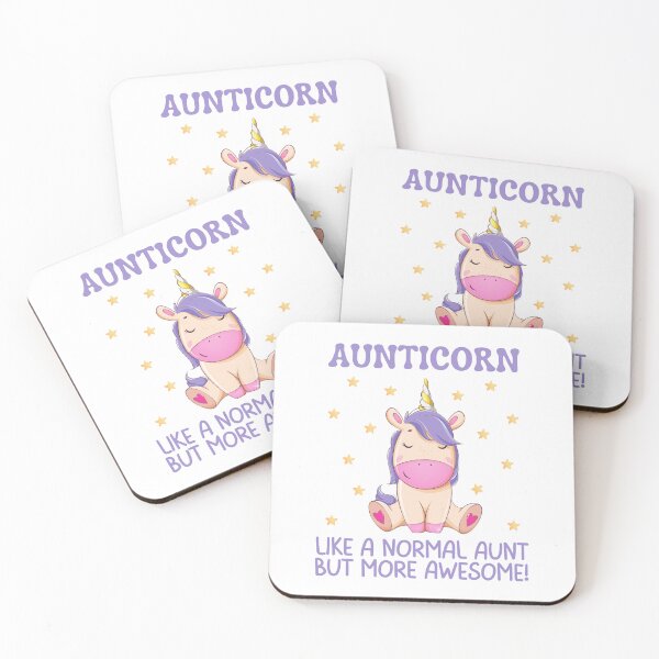 Item preview, Aunticorn like a normal aunt but more awesome, Funny Gifts For Aunts who like unicorns and being awesome designed and sold by Auntieck.