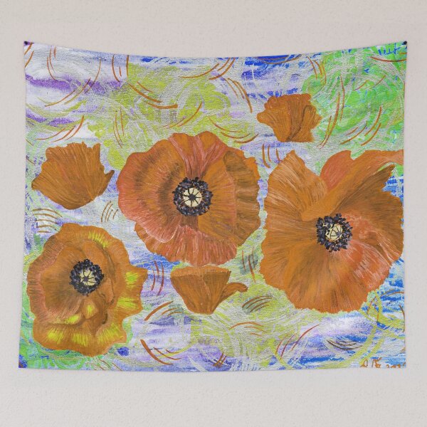 Item preview, Poppies Effect 5 designed and sold by nastiaart.