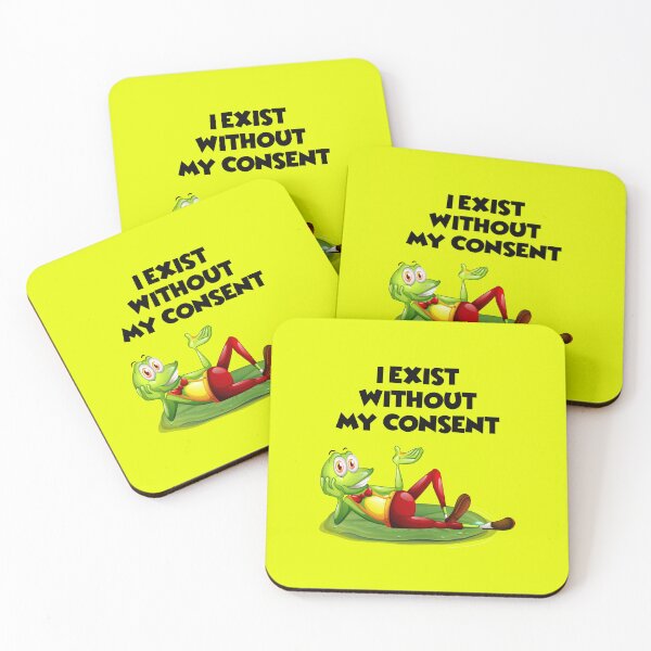 Item preview, i exist without my consent designed and sold by exponentialart.