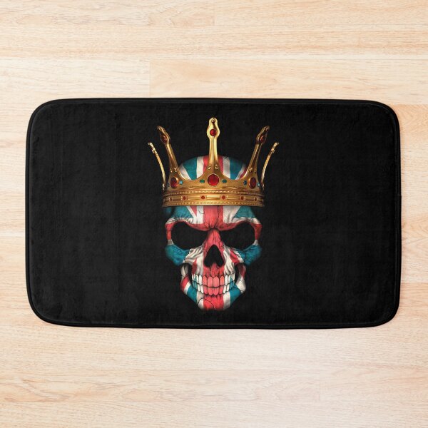 Item preview, British Flag Skull with Crown designed and sold by JeffBartels.