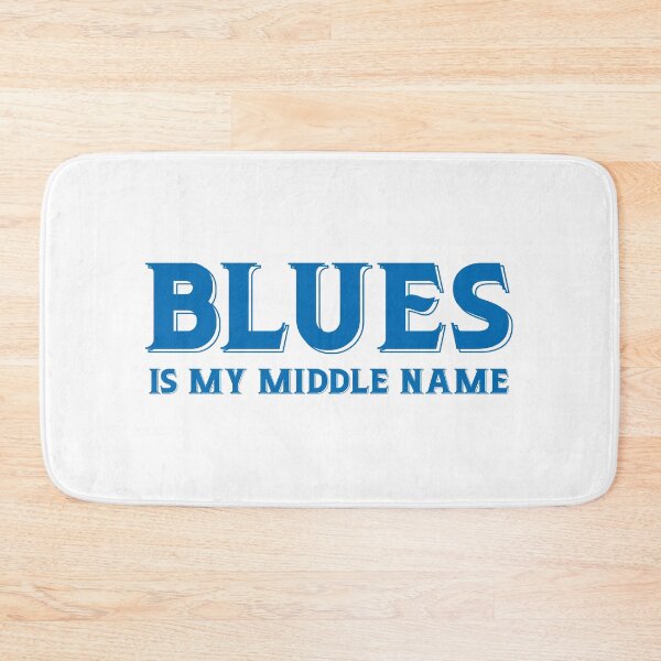 Item preview, BLUES IS MY MIDDLE NAME designed and sold by PunkyMule.