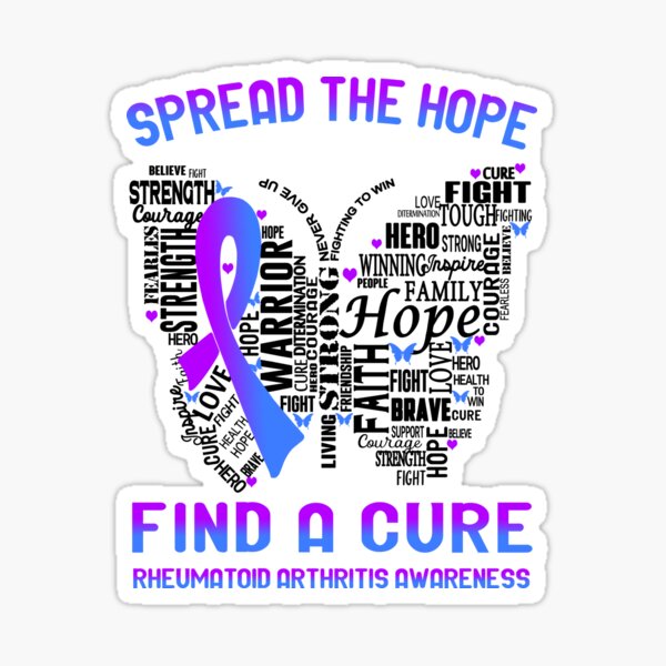 Rheumatoid Arthritis Awareness Month Ribbon Gifts Mouse Pad