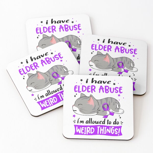 Item preview, Elder Abuse Awareness, I Have Elder Abuse i'm Allowed to do Weird Things! designed and sold by Tammyilaria.