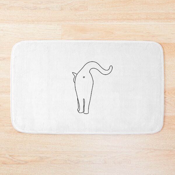 Item preview, Cat butt-black designed and sold by Taylor Jensen.