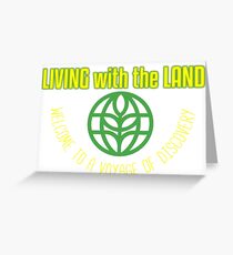 Living with the Land Greeting Card