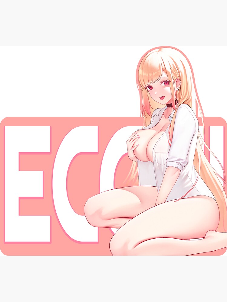 Waifu Girl Marin Kitagawa Hentai Ecchi My Dress Up Darlig Anime Kiss-Cut  Sticker