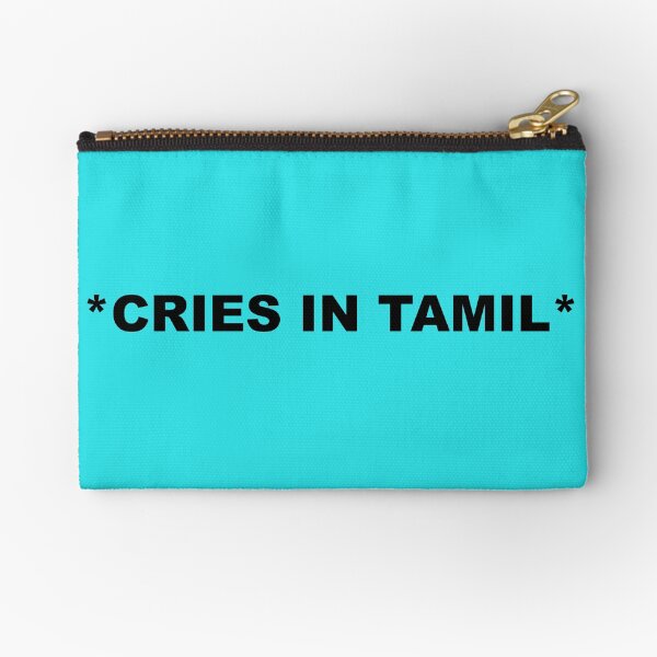 Tamil People Zipper Pouches for Sale