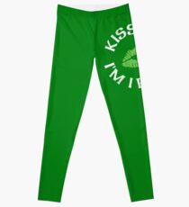 Küss mich, ich bin irische St. Patricks Day Womens Leggings