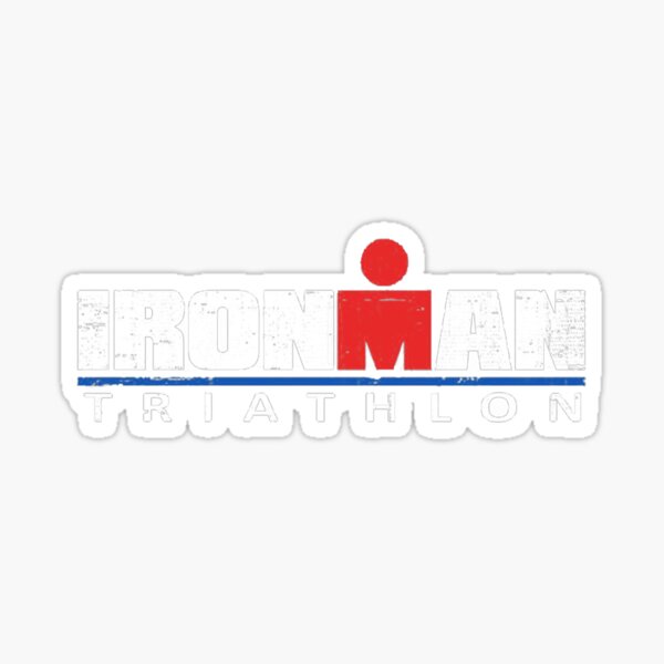 Ironman Triathlon Pullover Sticker