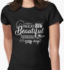 Carousel of Progress - Great Big Beautiful Tomorrow Women's Fitted T-Shirt